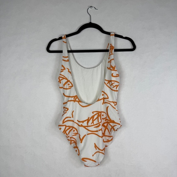 ONIA Fish One-Piece Swimsuit - Sz M - Picture 7 of 10